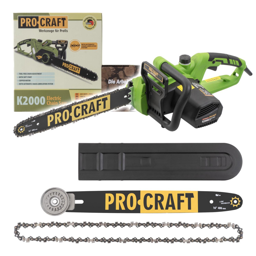 PROCRAFT K2000 Elektrická píla príkon 1800W