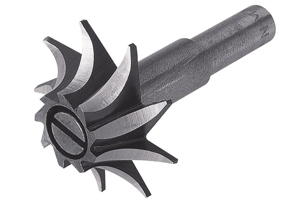 Fréza polozaoblená vydutá WS ø 35mm, r – 10mm, výš. 11mm, stopka ø 8mm, wolfcraft 3266000