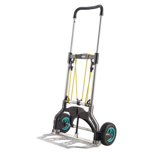 Vozík transportný skladací TS 850 Offroad (rudľa) max - 100kg, wolfcraft 5503000