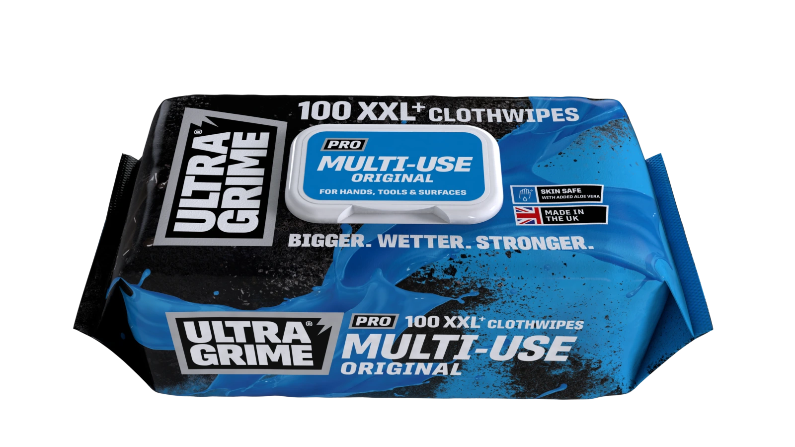 Profi čistící ubrousky ULTRAGRIME® MULTIUSE 100ks XXL