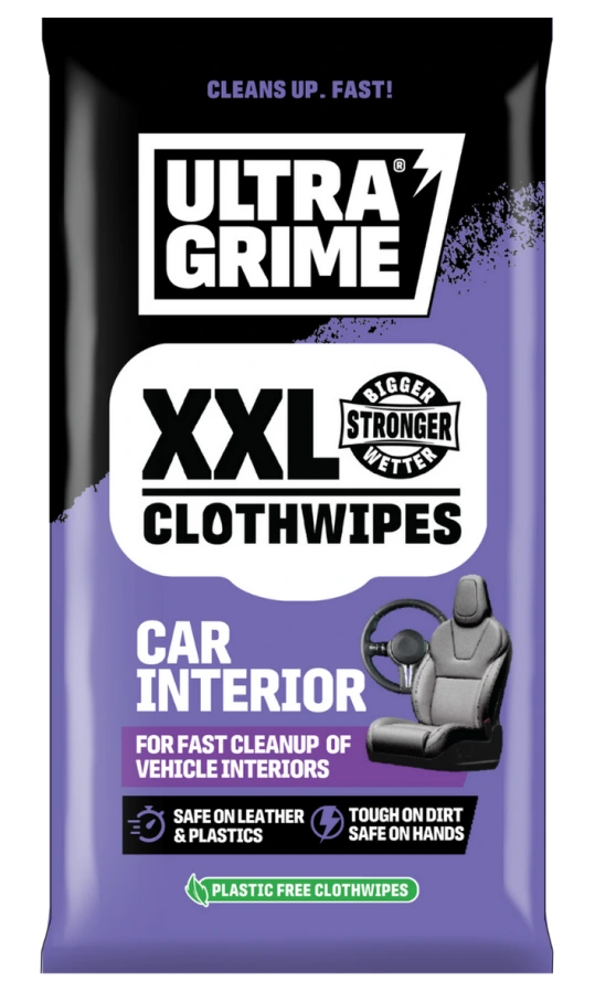 Profi čisticí ubrousky ULTRAGRIME® CAR INTERIOR 20ks XXL
