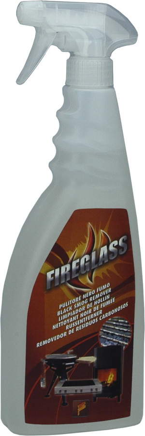 Čistiaci prostriedok pre sklo a keramiku krbov Faren FIREGLASS 750 ml s rozprašovačom