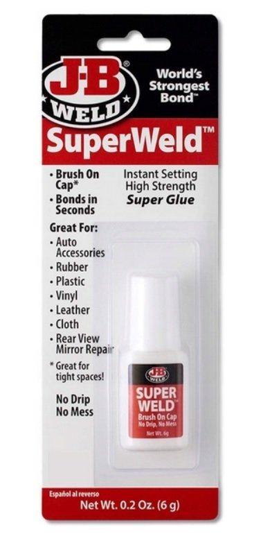 J-B WELD 33106 SuperWeld vteřinové lepidlo so štetcom ( 6g )