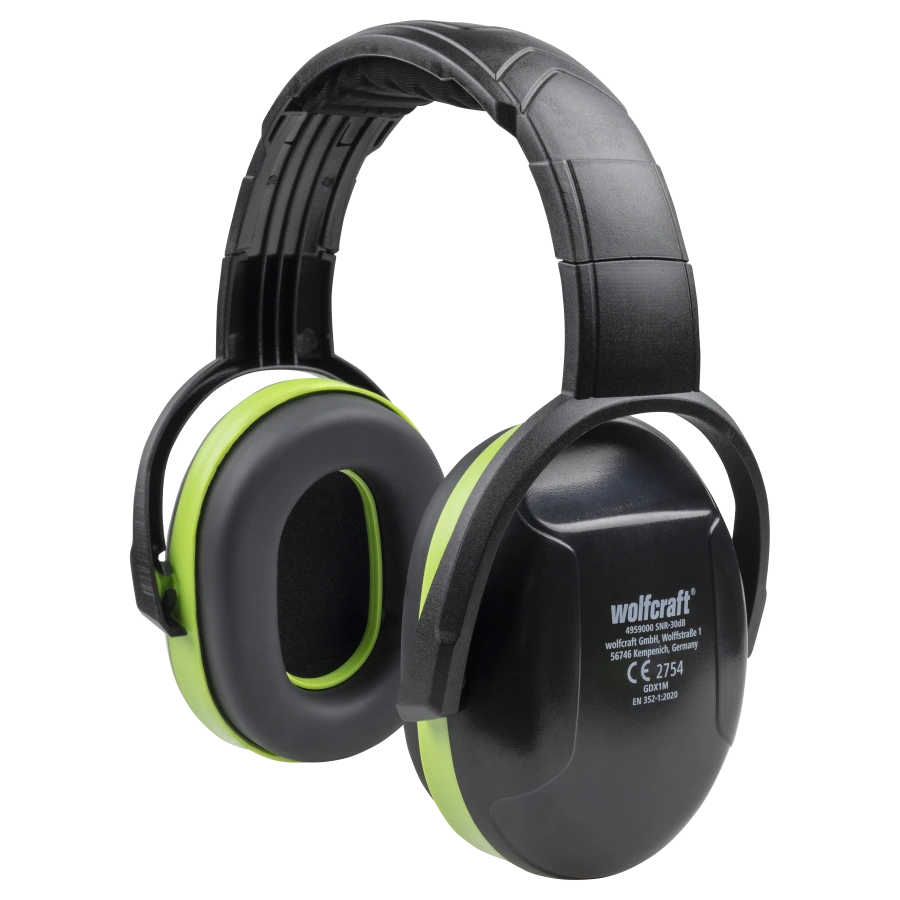 Chrániče sluchu mušľové PRO, wolfcraft 4959000