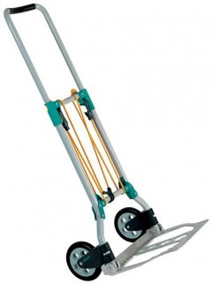 Vozík transportný skladací TS 600 (rudľa) max – 70kg wolfcraft 5505000