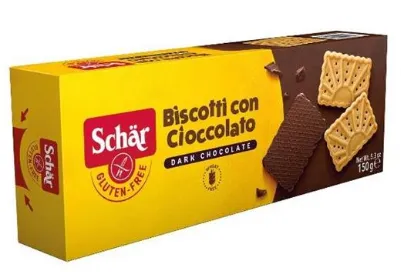 Biscoti cokoladove 150g schär 100303