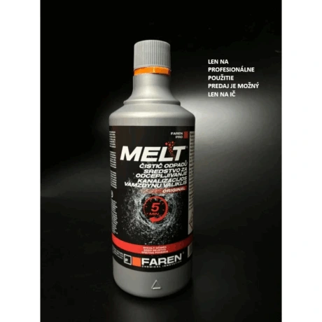 Odstraňovač upchatých odpadov Faren MELT 750 ml - PROFI