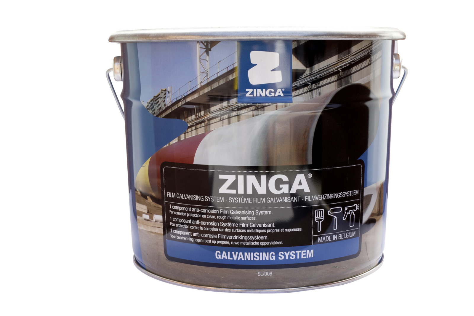 ZINGA – galvanizácia zinkom za studena, 25 kg