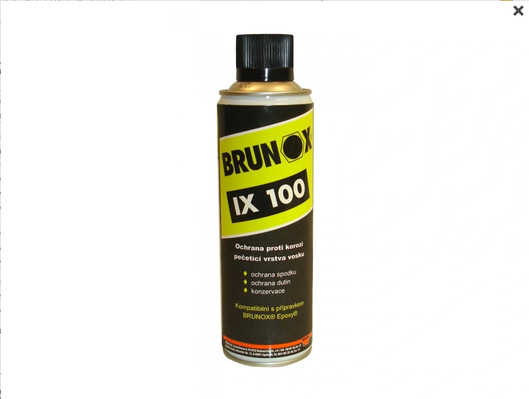 Brunox IX100 – konzervačný sprej do extrémnych podmienok 500 ml