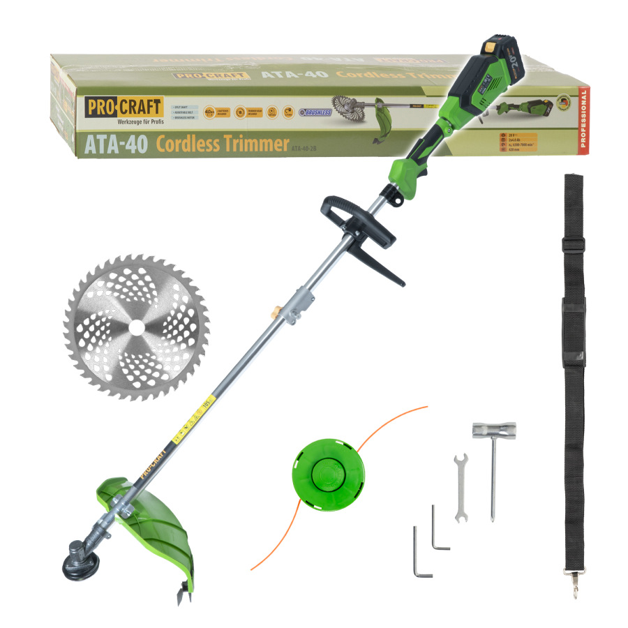 PROCRAFT Aku krovinorez 20V (bez batérie a nabíjačky)ATA-40bb