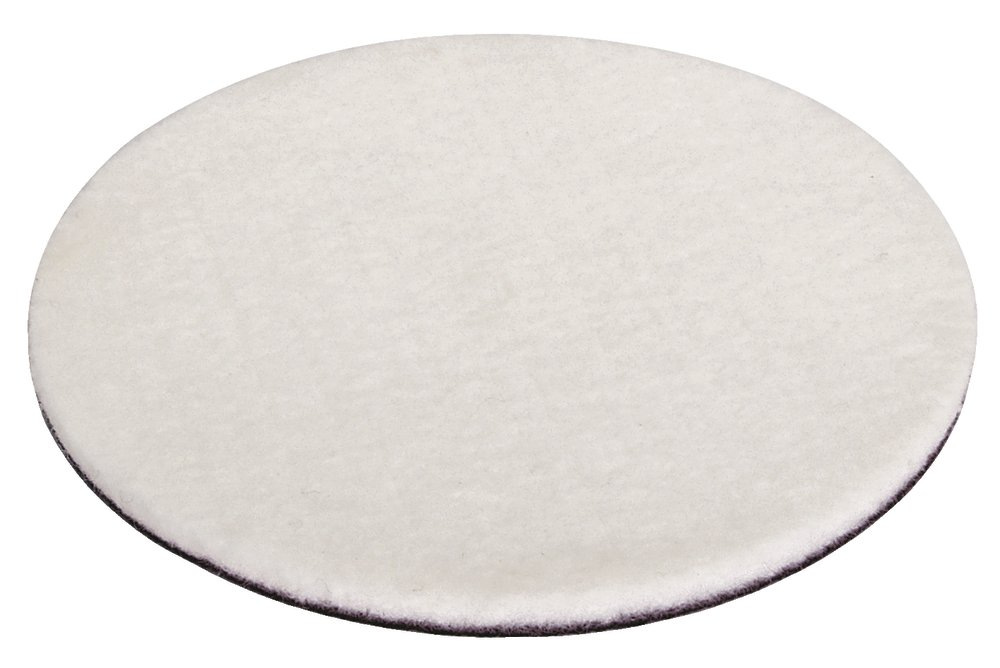 Kotúč leštiaci samolepiaci plstený fixoflex ø 125mm, wolfcraft 2208000