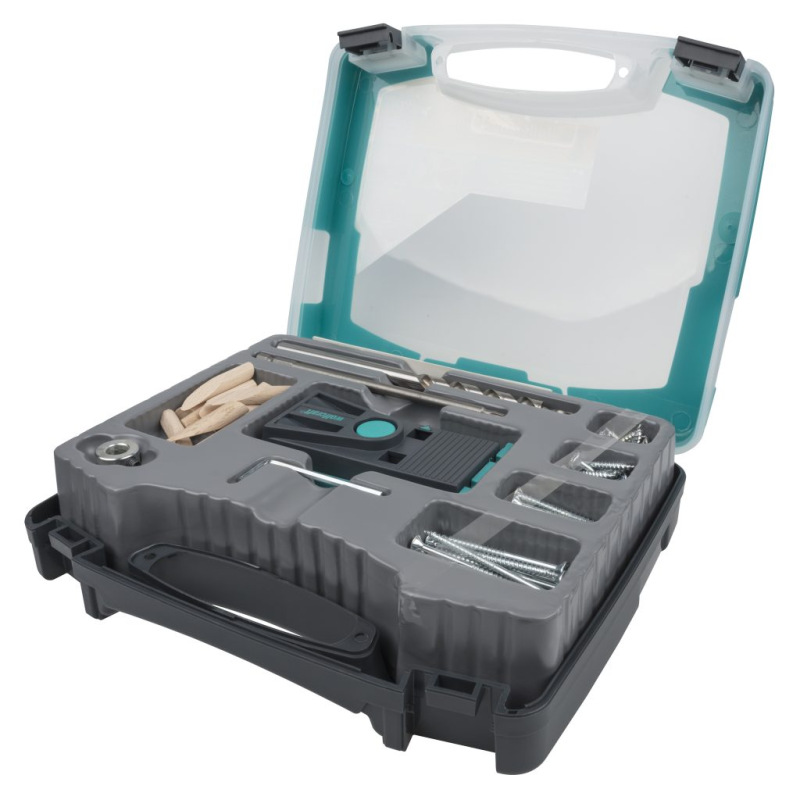 Wolfcraft Sada pre rohové spoje Undercover Jig, skrutky TX20, wolfcraft 4642100 7