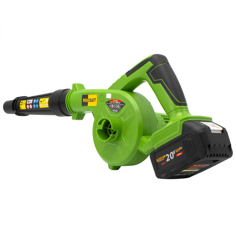PROCRAFT Aku fukár 20V 90 m³/h(bez batérie a nabíjačky) PB22 6