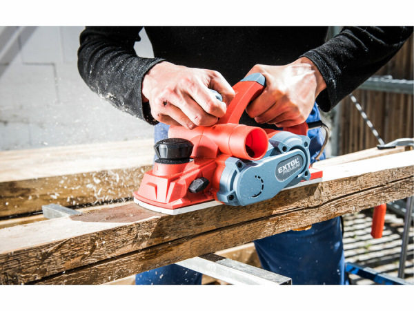 EXTOL PREMIUM Hoblík falcovací, príkon 1000W, nôž 110x3mm, 16000 ot/min 8893405 7