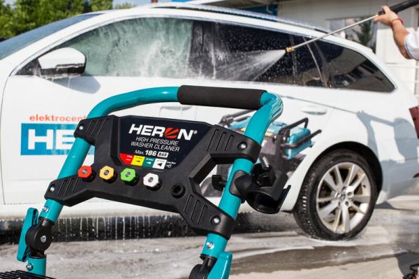 HERON Motorový vysokotlakový čistič 186bar 8896351 10