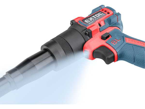 EXTOL PREMIUM Pištoľ nitovacia aku Share20V,bez aku, 3,2-4,8mm, 12000N, 8891869 3