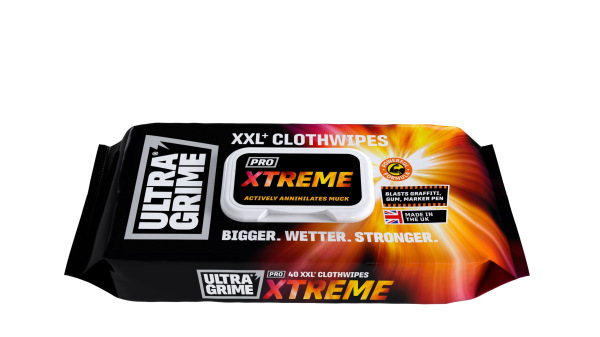 Profi čistiace obrúsky ULTRAGRIME® Xtreme 40ks XXL