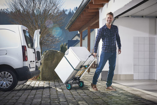 Wolfcraft Vozík transportný skladací TS 850 Offroad max - 100kg, wolfcraft 5503000 2