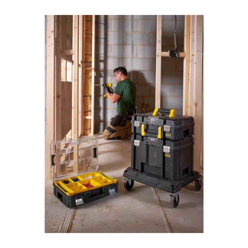 STANLEY FMST1-71966 Box na náradie kovoplast FatMax Pro-Stack 44x16x33cm 3