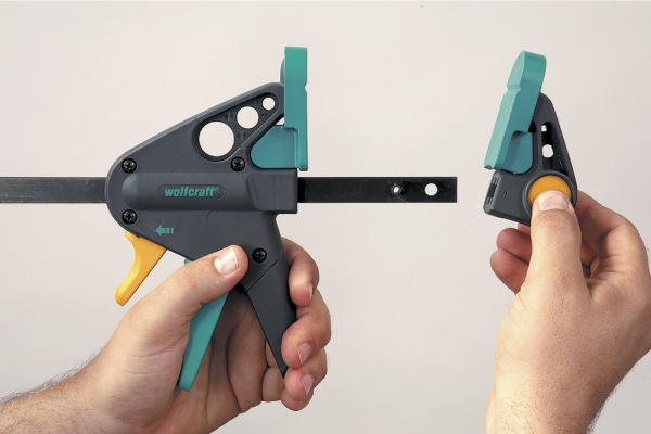 Wolfcraft Zvierka jednoručná EHZ PRO 65-300 upínacia sila - 90kg, wolfcraft 3457000 5