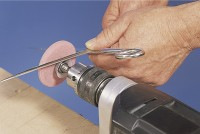 Wolfcraft Kotúč brúsny na nože a nožnice do vŕtačky 60mm, wolfcraft 2140000 1