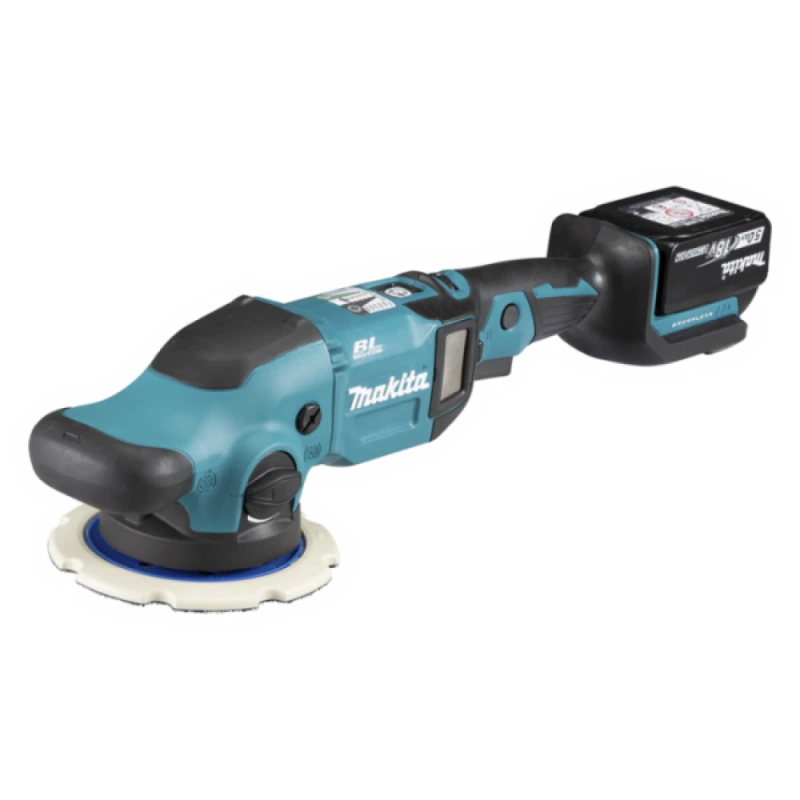 MAKITA Akumulátorová leštička 150mm 18V 2x5,0Ah, pracovná taška DPO600RTE