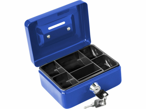 EXTOL CRAFT Pokladnička prenosná oceľová, 125x90x60mm, 2x kľúč 99008 3