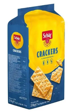 Krekry slané Crackers 210g schär 100102