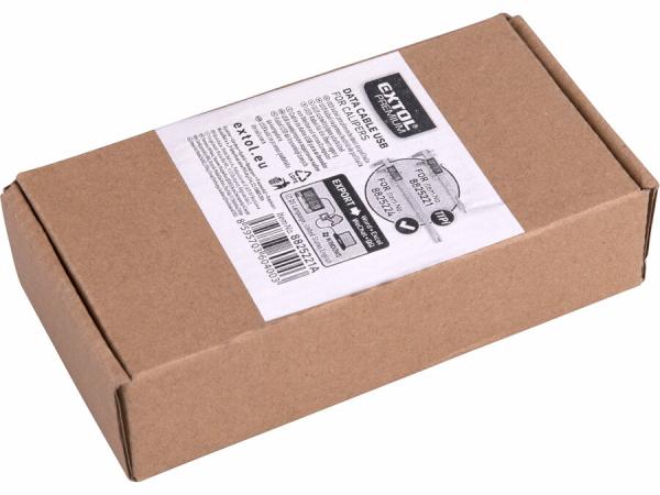 EXTOL PREMIUM Kábel dátový pre digitálne posuvné meradlá, USB, 8825221A 1