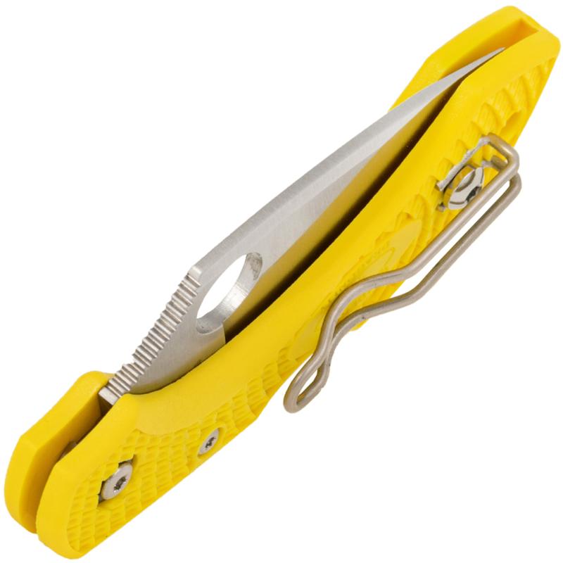 SPYDERCO Nôž zatvárací Dragonfly Salt Yellow C28PYL2 4