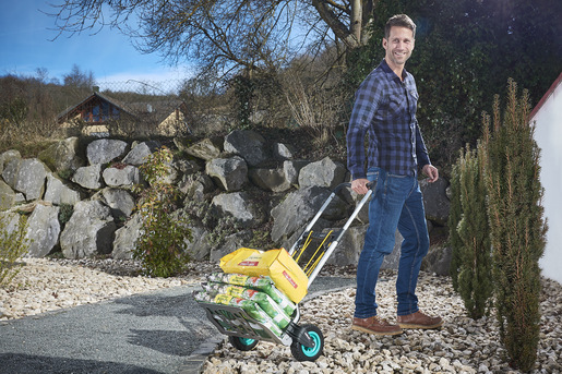 Wolfcraft Vozík transportný skladací TS 850 Offroad max - 100kg, wolfcraft 5503000 3