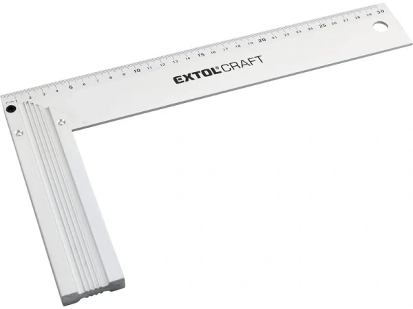 EXTOL CRAFT Uholník príložný hliníkový, 300mmx210mm 3325