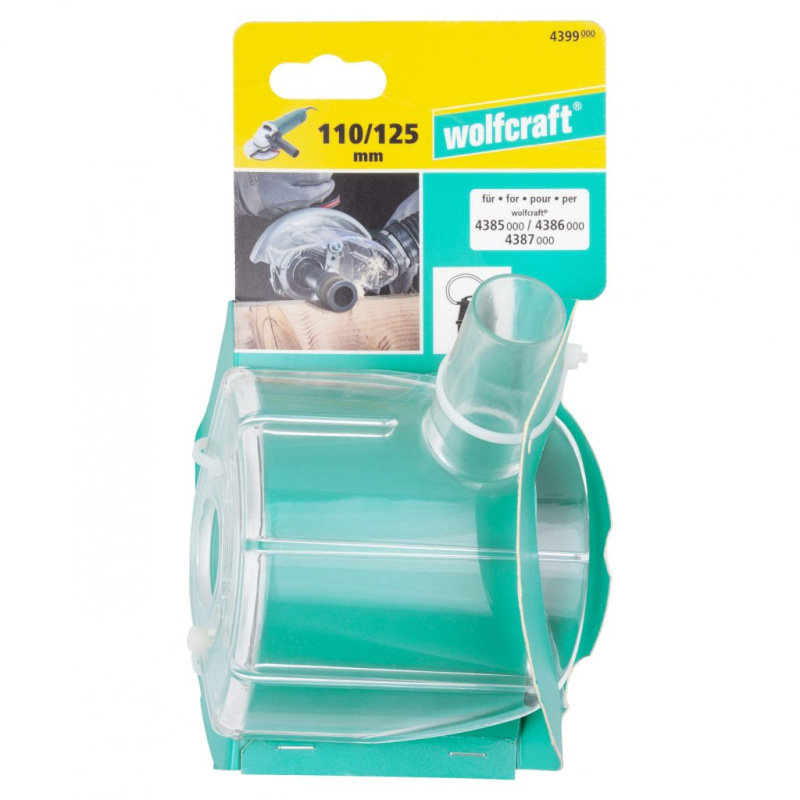 Wolfcraft Kryt odsávací pre uhlovú brúsku, wolfcraft 4399000