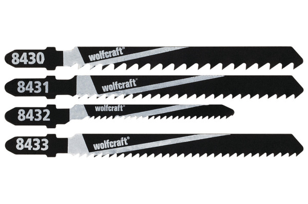 Sada pílových plátkov do priamočiarej píly T-stopka (10ks) wolfcraft 8430000