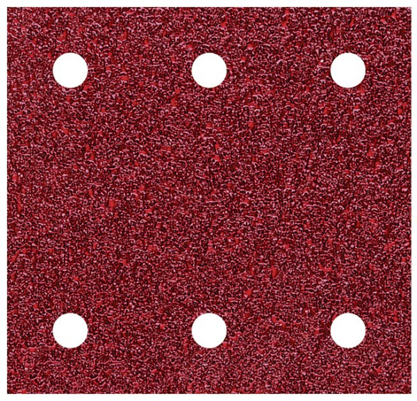 List brúsny samolepiaci dierovaný 100 x 115mm K60,120,240 (10ks) wolfcraft 1761000