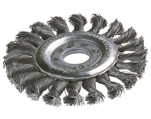 Kotúč drôtený z oceľového drôtu, vrkočový ø 115mm, wolfcraft 2148000