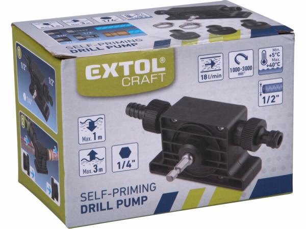 EXTOL CRAFT Čerpadlo na vŕtačku 904001 7