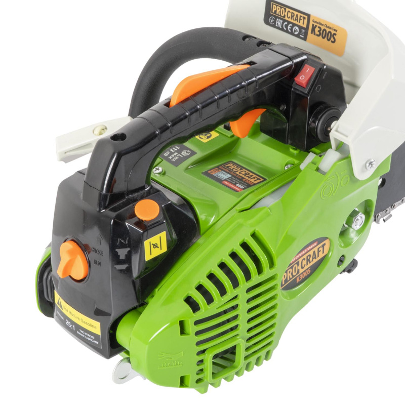 PROCRAFT Benzínová reťazová píla lišta 305mm K300S 13