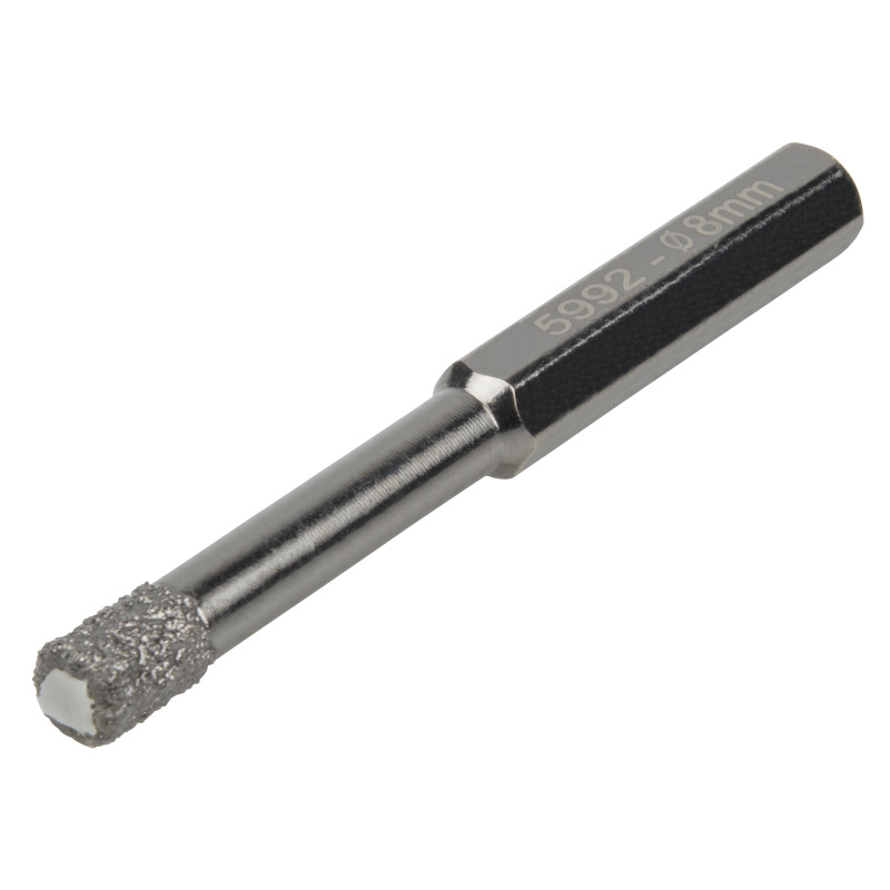 Vrták diamantový rúrkový so šesťhrannou stopkou ø 8mm, hĺbka 40mm, wolfcraft 5992000