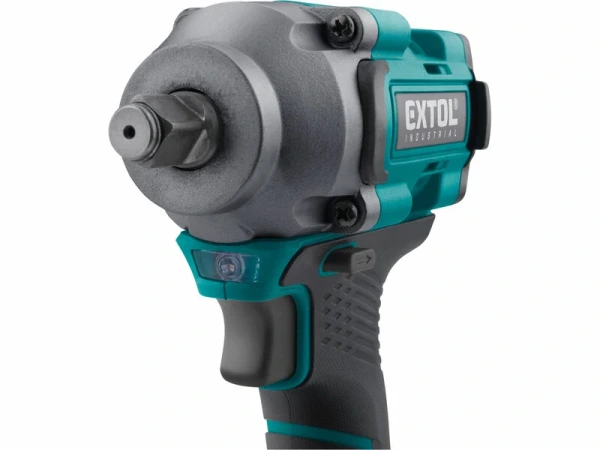 EXTOL INDUSTRIAL SET Aku vŕtačka s príklepom/uťahovač razový Share20V, 2x 2Ah,8791804-15 19