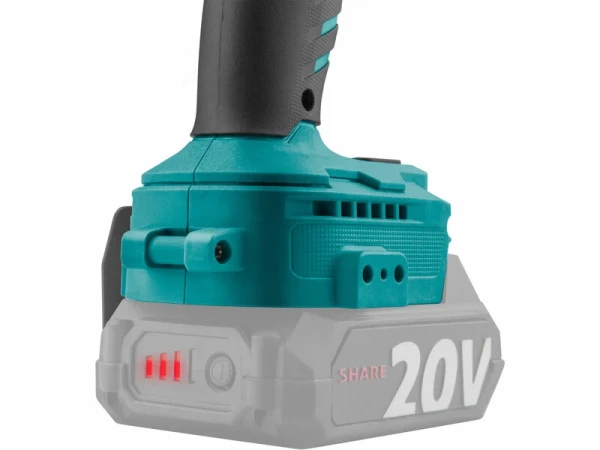 EXTOL INDUSTRIAL 8791815 Uťahovač rázový Share20V, bez aku, 1/2" štvorhran, 500Nm 7