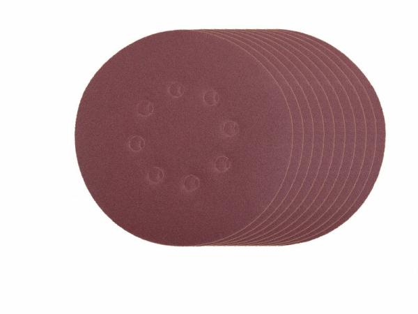 EXTOL PREMIUM Brúsny papier na s. zips pr.150mm s otvormi, P120, 10ks 8803585 1