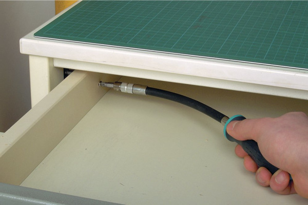 Wolfcraft Skrutkovač pre bity ohybný, 2K-rukoväť, wolfcraft 1236000 1