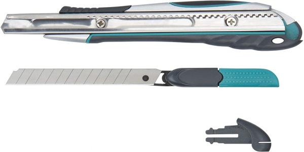 Wolfcraft Nôž odlamovací bezpečnostný dvojfunkčný 9mm, wolfcraft 4285000 2