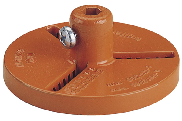 Tanier unášací pre korunky s HM posypom ø 33 – 83mm, wolfcraft 3472000