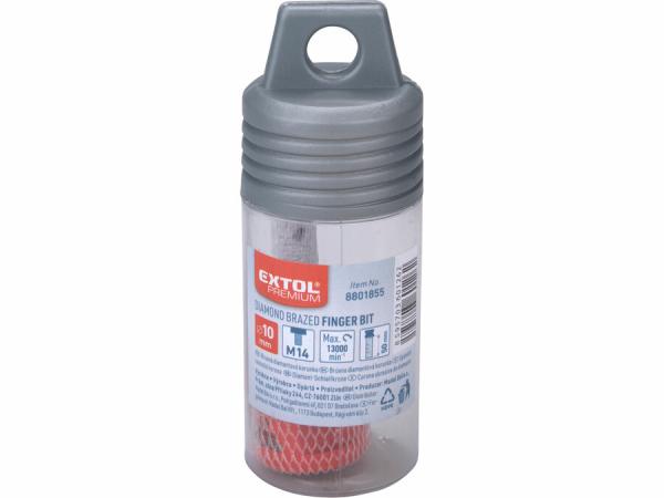 EXTOL PREMIUM Fréza brúsna diamantová do uhlovej brúsky, Ø10mm 8801855 2