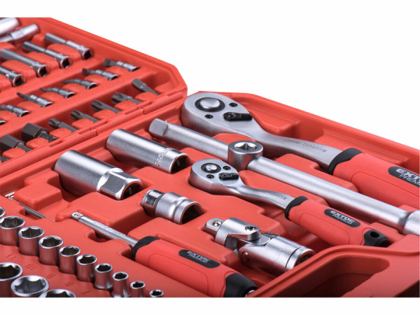EXTOL PREMIUM 8818337 Sada nástrčných a zástrčných kľúčov 94-dielna, CrV, CrV/S2 3