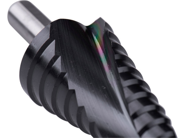 EXTOL INDUSTRIAL Vrták stupňovitý kobaltový, ø4-32mm / 2mm, 15 priemerov 8701194 1