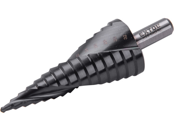 EXTOL INDUSTRIAL Vrták stupňovitý kobaltový, ø4-32mm / 2mm, 15 priemerov 8701194