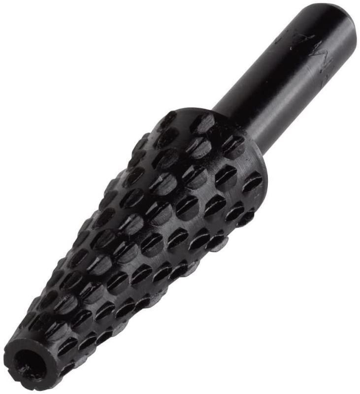 Rašpľa kužeľová na neželezné kovy ø 5-12 x 35mm stopka ø 6,35mm, wolfcraft 2535000